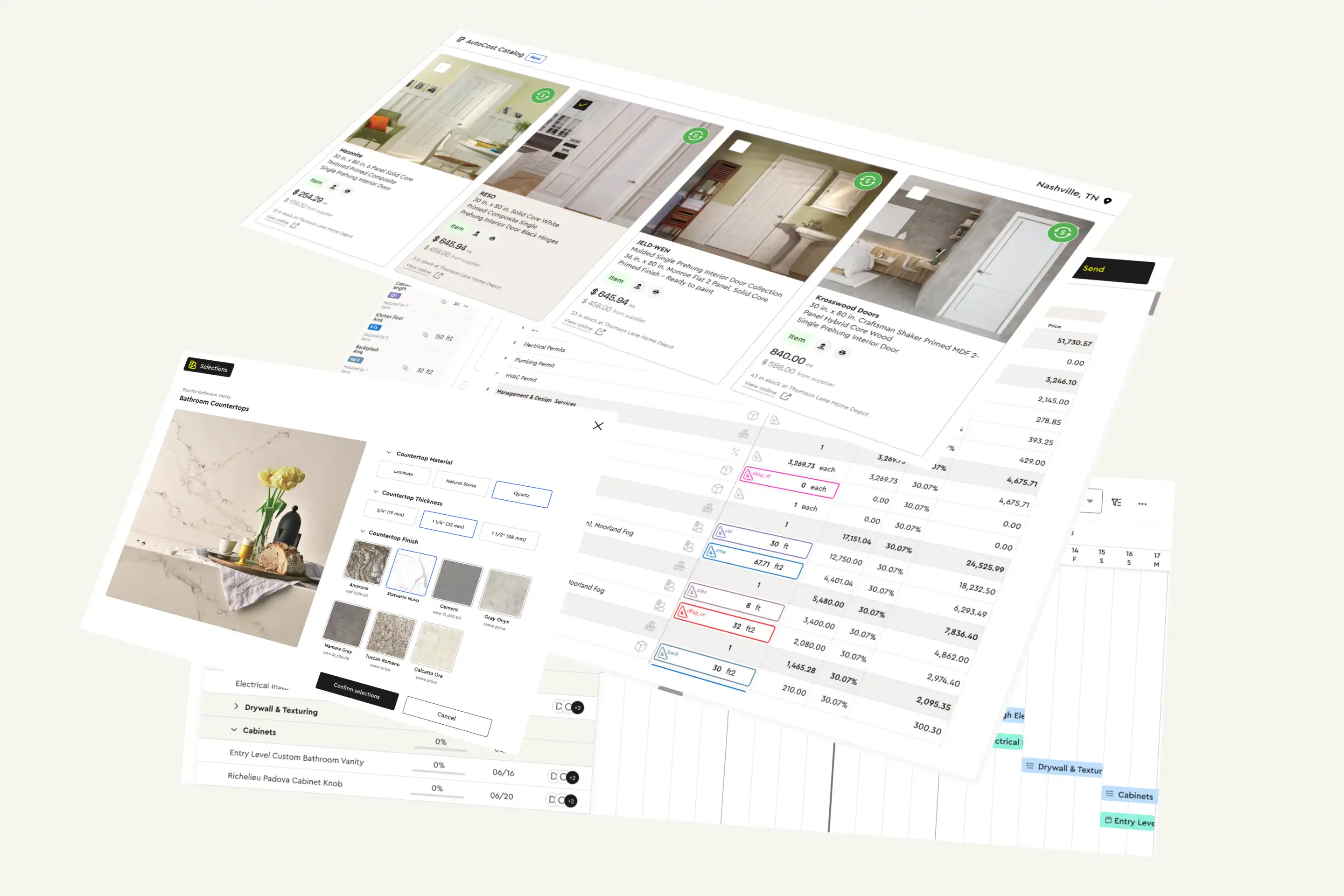 Dashboard mockup