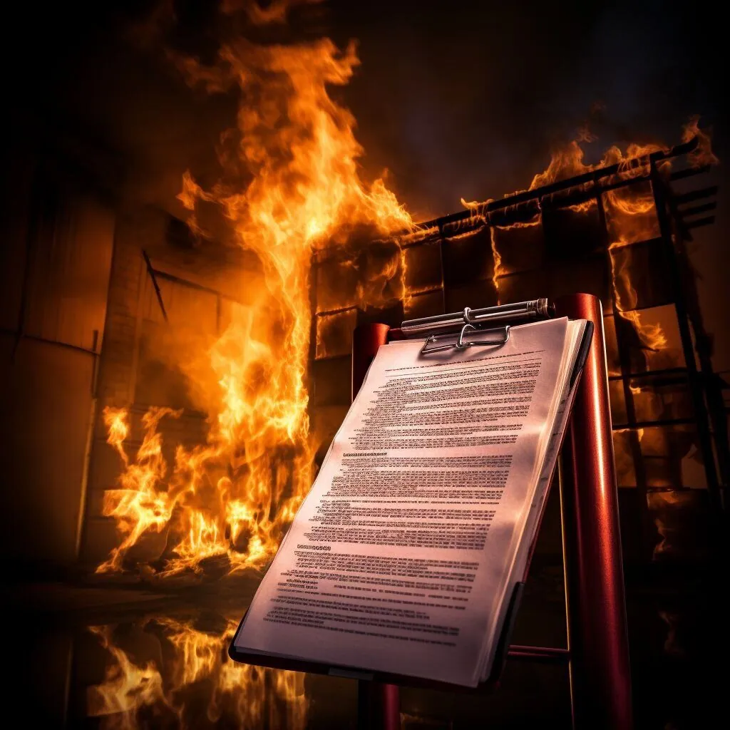 Calgary contractor fire safety checklist
