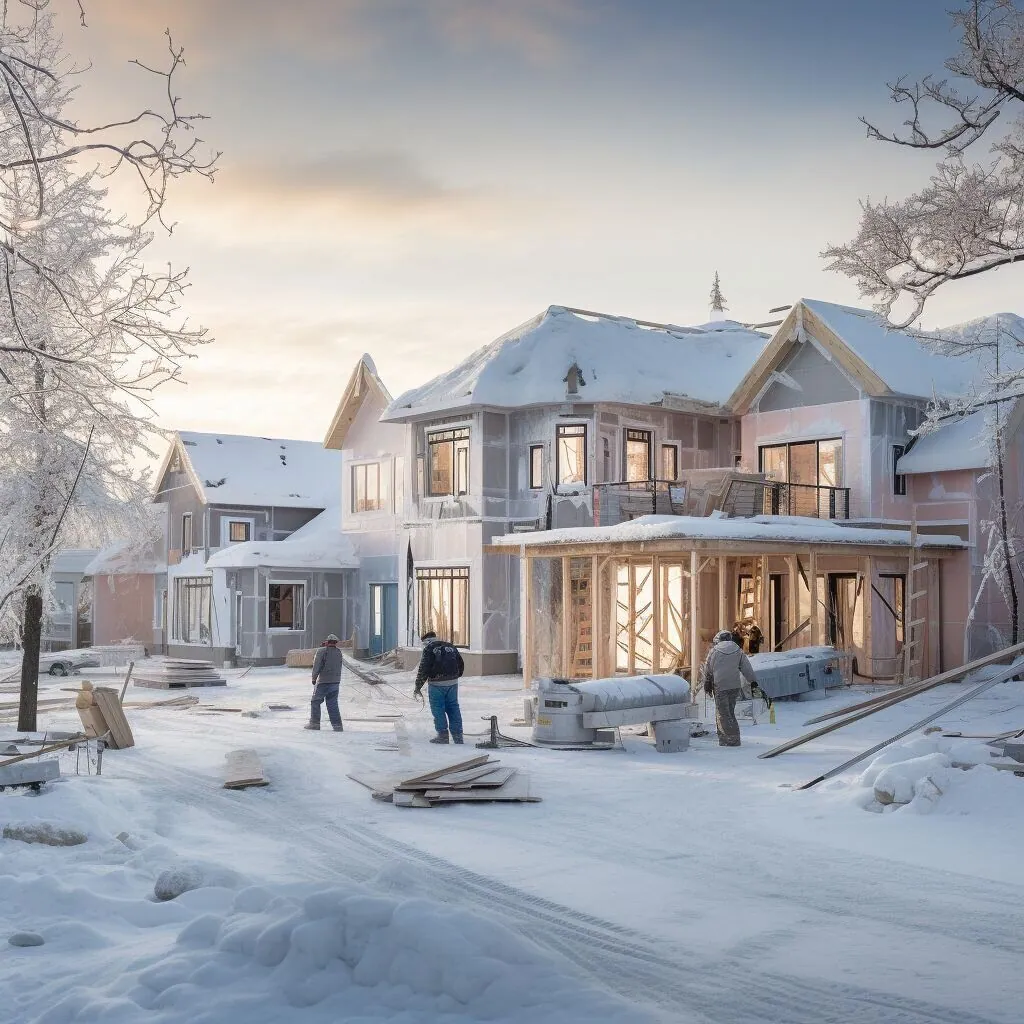 Beat the Calgary chill: 5 winter construction strategies for homebuilders!