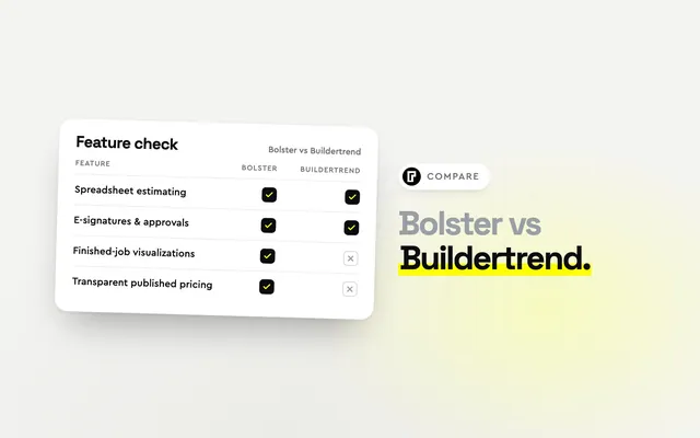 Compare buildertrend hero v1