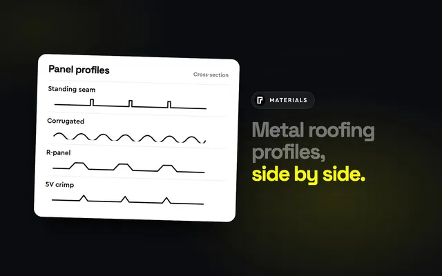 What are metal roofing profiles hero